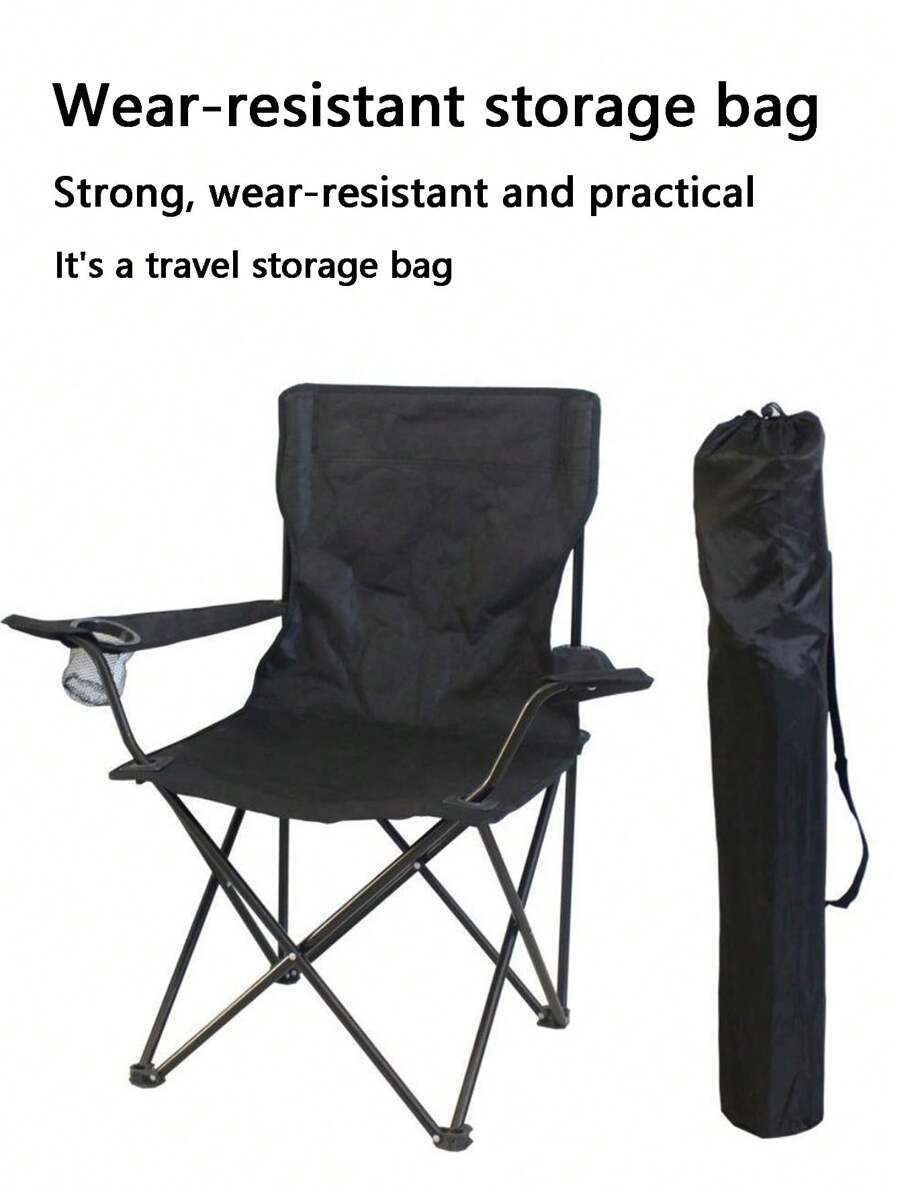 Folding Chair Storage Bag, Large Capacity Portable Folding Chair Storage Bag, Garden Chair Storage Bag, Extra Large Oxford Cloth Drawstring Storage Bag, Multi-Purpose Straight Tube Storage Bag, Suitable For Tripods, Folding Chairs, Lounge Chairs, Wear-Resistant And Practical, Can Store Various Shaped Chairs - Multicolor - View 1