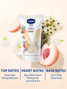 Vaseline 凡士林深层滋养白桃香氛护手霜 50ml / 针对粗糙暗沉的双手 / 三大精华成分 - 维生素C精华 & 烟酰胺 & 维生素E精华 / 改善粗糙暗沉 / 保持肌肤柔嫩细滑 / 清爽保湿不油腻缓解干燥 - White Peach 50ml - 查看 3