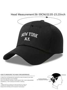 2顶男女通用刺绣情侣棒球帽，适合所有季节，是休闲户外穿着和节日礼物的理想之选。 - 彩色 - 查看 6