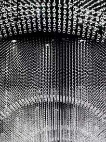 1/5/10 件水晶珠链，带钩亚克力宝石珠串，适用于圣诞树装饰、家居装饰派对装饰、门窗悬挂装饰、吊灯、婚礼道具、圣诞节 - 無色 - 查看 6