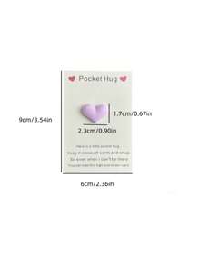 1/6 قطعة، بطاقة تهنئة بقلب ماكرون على شكل قلب، هدية من الراتنج، أعطها لأفضل الأصدقاء - تذكار جميل للأصدقاء الإناث. هدية لفتة حلوة، عناق بطاقة الحب، هدايا عيد الحب الرائعة. تذكاراً للصداقة الأنيقة، مفاجأة سنتيم، يجب أن يكون لديك لأفضل التجمعات الرومانية أو التجمعات