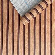 1 Rotolo di carta da parati in vinile stile 3D mattone, pietra e legno, autoadesiva e rimovibile, con allineamento dritto, resistente all'umidità, alle macchie e alla muffa, adatta per ufficio, KTV, caffè, ristorante, decorazione del soggiorno