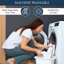 Juego de Paños de Cocina 100% Algodón, Superabsorbentes, 6 Piezas - Raya gris - Ver 5