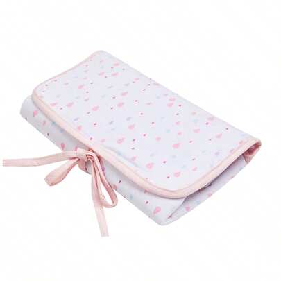 Trocador Porta Fraldas Papi Malha Portátil e Estampado  66Cm X 40Cm