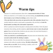 طقم بداية التطريز بالغرز المتقاطعة 11 قطعة، مستلزمات التطريز DIY، 4 أنماط من أنماط فطر الغابة، تشمل الأدوات