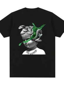 Women T-Shirts - 黑色4 - 查看 1