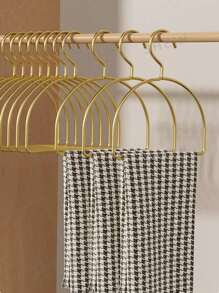 5pcs/10pcs Gold Metal Hangers For Belts, Headbands, Ties, Scarves, Shawls