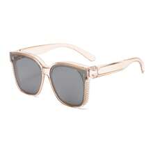 1 件装新款时尚夹式眼镜，适用于处方眼镜，女士防眩光驾驶眼镜，适合夏季海滩度假、户外、旅行方形遮阳镜 - 彩色 - 查看 20