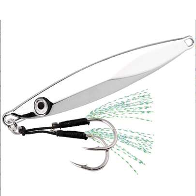 1pc Lure Long Casting Metal Jigging Lead Fish IMA Metal Jig For Dragging Hard Lure Perch Fish Fishing Bait Fishing Accessories Trout Zander Jigging Bait Saltwater Bait