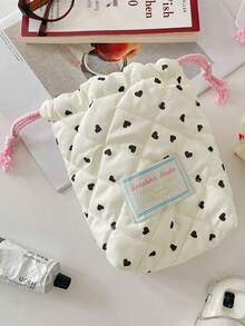 1pc Cute Quilted Camera Bag, CCD Storage Bag, Camera Bag, Soft Material, Anti-Drop & Dust-Proof, Compact Camera Pouch Suitable For Black Card Camera Storage, Minimalist & Portable, Anti-Drop & Scratch-Resistant, Multipurpose, Outdoor Use, Camera Accessory, Travel Essential, Cruise Essential, Dorm Essential, Birthday Gift, Bridesmaid Gift, Mother's Gift, Teacher's Gift, Back To School Gift, Plaid Charger Protective Case, Power Bank, Phone Charger, Digital Camera Accessory - Multicolor - View 14