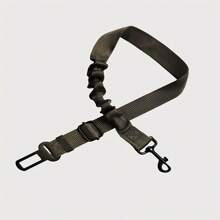 1PC Elastic Adjustable Dog Seatbelt For Car, Dog Car Harness, Retractable Dog Car Harness Seat Belt, Pet Safety Seat Belts Heavy Duty & Elastic For Most Dog Sizes, Hand Wash Only