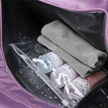 Travel Bag Blogger With The Same Style Gym Suitcase Waterproof Large Spacious Beautiful Yobel.Store - Watermelon Pink - View 8