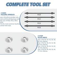 28pcs Press And Pull Sleeve Kit Bushes Bushing Bearings Seals Removal Installation Tool Bushes Bearings Seals Removal Install Tool
