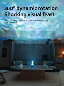 ViSSKO Umidificador de Aroma Céu Estrelado para Quarto - Modo Nebuloso Lento/Rápido, Tanque de 200ml