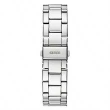 Guess Ladies' Quartz Watch, Stainless Steel Case, Stainless Steel Strap, Quartz Movement, Waterproof, Suitable For Daily Gatherings And Other Occasions W1201L1 - Silver - View 5