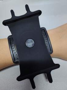 Soporte giratorio de muñeca para teléfono a 360° - Brazalete elástico de 3 colores para deportes al aire libre y carrera en el campus | Artículos esenciales para volver a la escuela: ciclismo, entrenamiento en el gimnasio y correa para conducir | Funda para teléfono antideslizante y transpirable con acceso rápido para estudiantes universitarios, compañero de rastreador de fitness unisex (ajuste universal para teléfonos) Bolsa de gimnasio Accesorios para correr Bolsa deportiva para mujeres