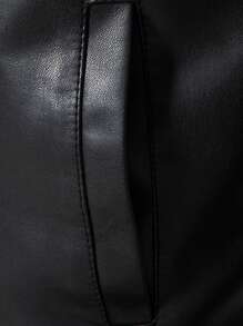 Men's Slim Fit Baseball Collar Zip Up Jacket, Casual Motorcycle Jacket, Couple Style