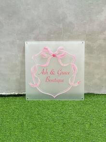 Individuelle schwarze rechteckige Acryl Geschäftslogo Schilder, einzigartiges Wand- und Türschild für das Büro, Acryl 3D Buchstaben Schilder für Ihre Marke, rechteckiges Schild, Acryl Logo Schild, satiniertes Acryl Schild, individuelle Geschäftsschilder, personalisiertes Schild, individuelle Schilder, gewerbliches Firmenschild, Weihnachtsdekorationen, Weihnachten, Häuser dekorieren, Heimdekoration