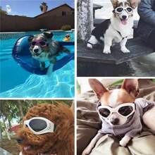 1 Pair Transparent Pet Goggles, Waterproof, Windproof, UV Protection, Suitable For Large Dogs, Adjustable Head Circumference 36cm/14.17in, 56cm/22.04in - Clear - View 7