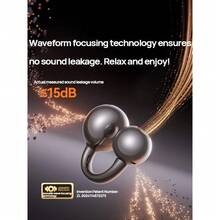 sanag S7S骨傳導耳夾式耳機 鈦合金輕量化機身 防潑水抗汗設計 開放式聆聽環境音 運動安全首選 暮光紫