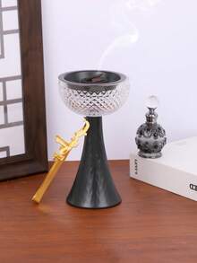 1 قطعة/مجموعة من موقد البخور المعدني البسيط، حامل البخور بأسلوب حداثي بسيط وإبداعي. يمكن استخدامه لديكور المنزل، غرفة النوم، غرفة المعيشة (كقطعة ديكورية مركزية)، المكتب، استوديو اليوغا والحفلات لخلق جو أنيق. كما يمكن استخدامه لديكور المعبد. هذا موقد البخور هدية مثالية للأعياد والطلاب في بداية العام الدراسي. - متعدد الألوان - مشاهدة 10