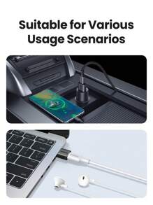 UGREEN 10Gbps USB-C 母头转 USB-A 公头适配器 USB3.1 USB-C 母头转 USB-A 公头适配器塑料外壳 - 黑色 - 查看 6