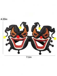 Halloween Pumpkin Glasses, Children & Adults Spooky Party Decor, Photo Prop Funny Glasses Frame, Party Mask, Halloween Glasses - Multicolor - View 5