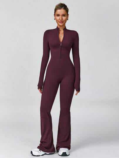 MASKERT Women's Sportswear, Yoga Clothes, Jumpsuit, Pants, Running Exercise, Fitness Clothes, Jumpsuit, Fitness Clothes, High Stretch Yoga Clothes, Home Leisure, Comfortable, Skin Friendly Shapewear Bodysuit