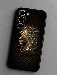 1 件 Fierce Golden Lion 防摔防滑黑色手机壳，适用于 Galaxy A04e/A05s/A13/A14/A15/A34/A35/A50/A52/A53/A54/S21/S22/S23/S24/S25/S25Ultra/24fe 防水防震防刮 - 黑色 - 查看 6