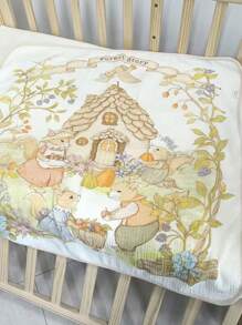 1件柔软透气婴儿襁褓毯 80*80厘米，复活节主题 - 彩色 - 查看 13