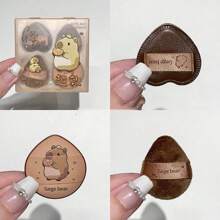 一套5个Gege Bear柔软云朵般柔软的化妆海绵，亲肤舒适，易于上妆，不吸油，柔软易用，化妆工具，价格实惠，可用于房间装饰、梳妆台、旅行、卧室等场合，是化妆配件的理想之选。产品包括粉扑、美妆蛋、散粉扑、化妆海绵等，价格实惠，适合作为圣诞礼物或圣诞小礼物。 - 彩色 - 查看 11