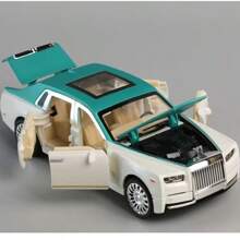 1pc 2025 New High-Quality Premium Diecast Car Model, Sound & Light Alloy Car, Toy For Boys/Girls, Birthday/Halloween/Christmas/Holiday/Perfect Gift - Multicolor - View 10