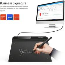 XP-Pen StarG640 Tableta de Dibujo 6x4 Pulgadas Lapiz sin Bateria Negro - 1 - Ver 6