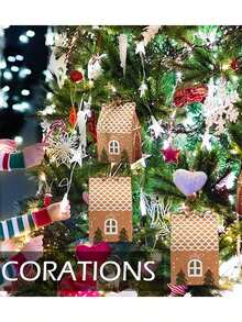 20 Peças Pequenas Caixas de Presente de Natal com Corda de Juta, Pequenas Caixas de Presente de Festa de Natal, Sacolas de Presente, Pequenas Caixas de Presente de Natal, Caixas de Papel Kraft de Natal, Sacolas de Presente em Forma de Casa Pequena, Decorações de Lembrancinhas de Festa, Caixas de Presente de Casamento, Presentes de Natal, Ano Novo e Inverno, Ideal para o Natal