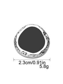 10 قطعة/مجموعة أزرار معدنية ذات ملمس مطرقة غير متماثل بطراز قديم، مناسبة للمعاطف والسترات والبدل والأزياء الرسمية، ويمكن استخدامها كأزرار زخرفية مخيطة باليد. مناسبة للملابس والأحذية والحقائب وصناديق الهدايا والإكسسوارات المجوهرة DIY، متوفرة بألوان وأحجام متعددة