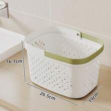 1 Stück Handbrause Korb, süßer Badezimmer Aufbewahrungskorb für Toilettenartikel - tragbarer Duschkorb für Studentenwohnheime, Reisen, Wohnmobile - wasserdichter Organizer für Frauen, Jugendliche, Kinder - perfekt als Muttertagsgeschenk, Einschulung, Badezimmer Accessoires, Raumdekoration