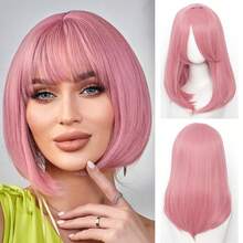 YEWELL Tóc giả thẳng dài 95cm (38 inch) có mái, chất liệu sợi tổng hợp chịu nhiệt, tự nhiên và mềm mại, phù hợp cho hóa trang nữ, sử dụng hàng ngày, trông rất thật và tự nhiên, là món quà lý tưởng cho các bữa tiệc, Giáng sinh, sinh nhật. Có các màu: Đỏ, Trắng, Vàng, Xanh lá cây, Cam, Hồng, Xanh dương, Đen. - Nhiều màu - Xem 44