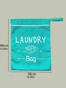 Large Waterproof Travel Laundry Bag - Durable Polyester, Wet/Dry Separation, Ideal For Gym, Yoga, Swimming And More - Optional - View 3