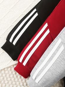 3pcs Toddler's BROOKLYN Letter Print Sweatpants, Casual Pants For Spring/Autumn