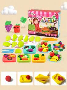 24/12/6pcs Children's Clay Suit, Soft And Easy To Shape, Not Easy To Dry Quickly, The First Choice For Creativity, Wheat Flour Material, Canned Storage, DIY Production, Educational Toys, Suitable For The Back-To-School Season, School Homework, Family Entertainment, Parent-Child Interaction, Can Make Christmas And Halloween Shapes It Can Be Used To Make Various Festival Halloween Shapes.(Please Seal And Store After Use)