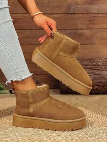 Zimowe, ocieplane buty Northern Mother w dużych rozmiarach, zagęszczone śniegiem, 2025, damskie, antypoślizgowe, krótkie buty, ultralekkie śniegowce