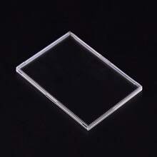 5个/亚克力透明小卡片保护盒|偶像相册收纳盒|Ins风展示相框|贝壳卡砖 - 彩色 - 查看 6