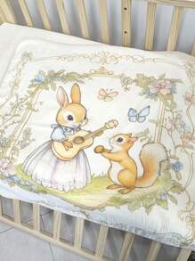 1件柔软透气婴儿襁褓毯 80*80厘米，复活节主题 - 彩色 - 查看 1