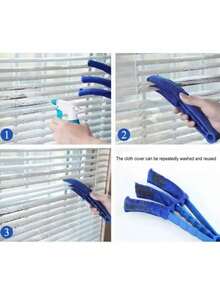 Reusable Window Cleaner, Detachable Louver Brush, Gap Cleaning Brush, Dust Removal Brush Can Separate And Clean Air Conditioning And Ventilation Equipment, Dust Removal Cleaning Tools, Cleaning Brushes, Household Gap Artifact, Multifunctional Cleaning Brush, Suitable For Car Air Conditioning Vents, Air Conditioning, Blinds, Small Gaps, Daily Necessities, Teacher'S Day Gifts