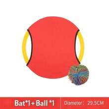 弹力球接球玩具，创意投掷游戏玩具，增加您的乐趣 - 室内和室外玩具，家庭互动游戏