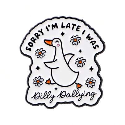 Funny Cute Enamel Pin Lapel Pins Badges On Backpack Women's Brooch Clothes Gift Jewelry Fashion Accessories