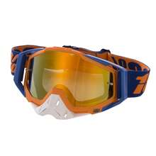 Motorcycle Goggles, Adjustable Strap Windproof Scratch Resistant Ventilated For Sports Cycling Snowboard - Màu Cam cháy - Xem 1