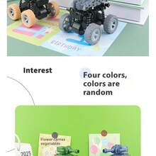 Cool 4WD Off-Road Toy Car, Loved By Boys And Girls! Shockproof And Collision-Resistant Design, Can Withstand Stunts And Flips. Inertial Drive, Just A Push Can Make It Run Far. Realistic Tank Appearance, Providing Kids With Authentic Driving Experience. Durable Material Can Withstand Drops, Suitable For Indoor And Outdoor Play. Cultivate Children's Hands-On Ability And Spatial Thinking, The Best Gift For Little Friends! Giveaways, Conference Gifts, Welfare Gifts, Holiday Gifts, Business Gifts