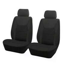 REMAX Car Seat Covers Set Polyester Fabric With Airbag Universal Fit  Auto Accessories For Women New Design