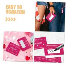 20pcs Bachelorette Party Scratch Off Game Cards Fun Wedding Party Supplies Unique Dare Ideas For Bridal Showers Celebrations No Odor Stylish Design For Memorable Events